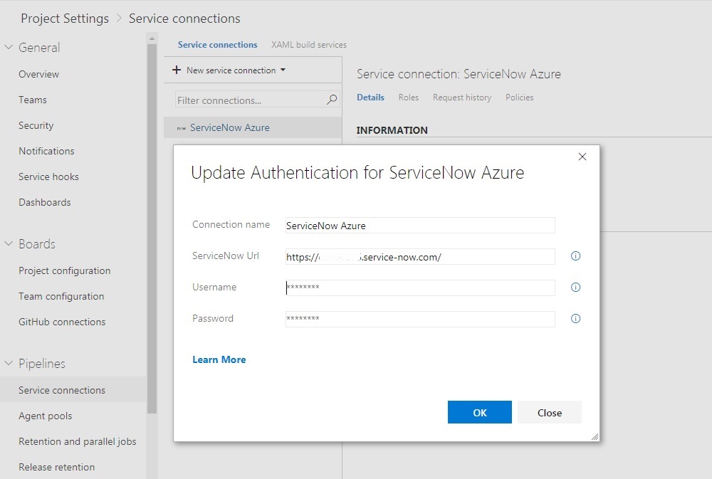 service-connection-vsts
